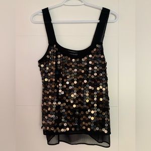Gap Sequin Tank Top Size XS